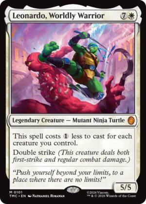 Leonardo, Worldly Warrior - 101: Commander: Teenage Mutant Ninja Turtles