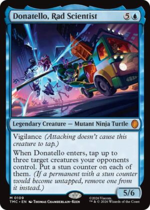 Donatello, Rad Scientist - 109: Commander: Teenage Mutant Ninja Turtles