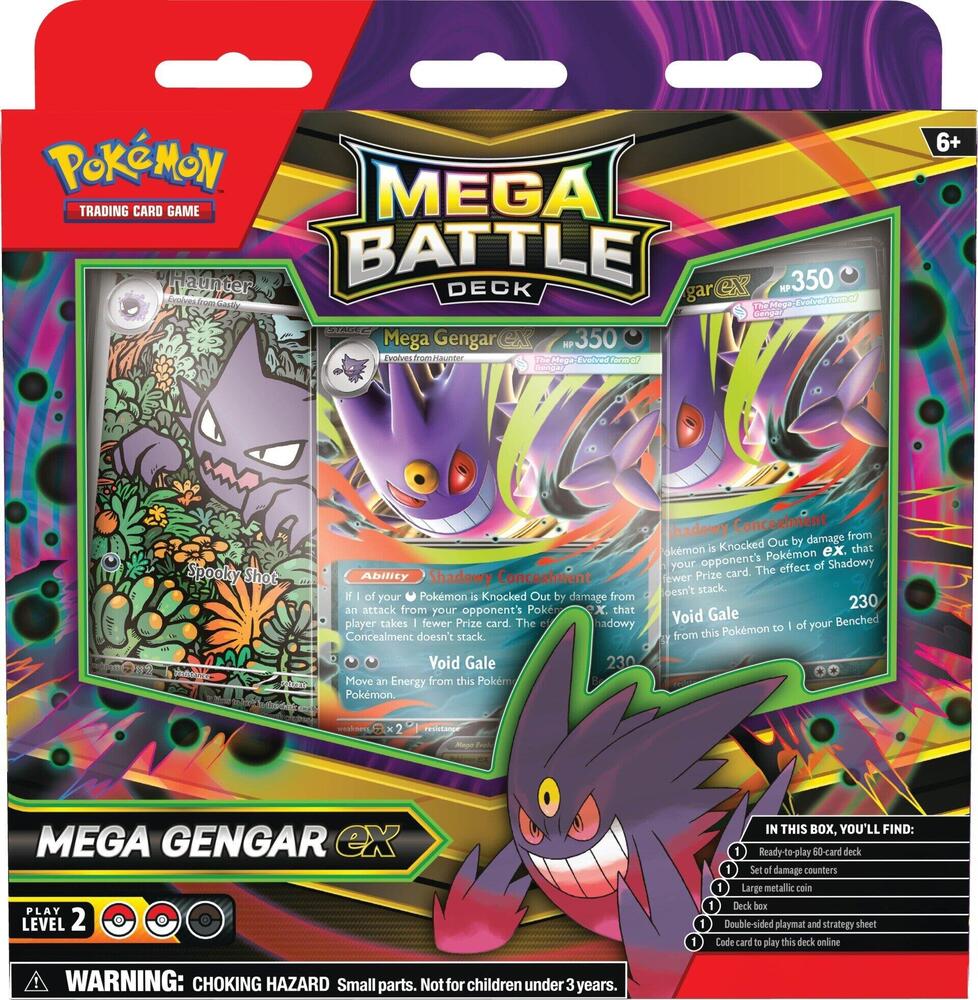 Mega Battle Deck (Mega Gengar ex): Miscellaneous Cards & Products