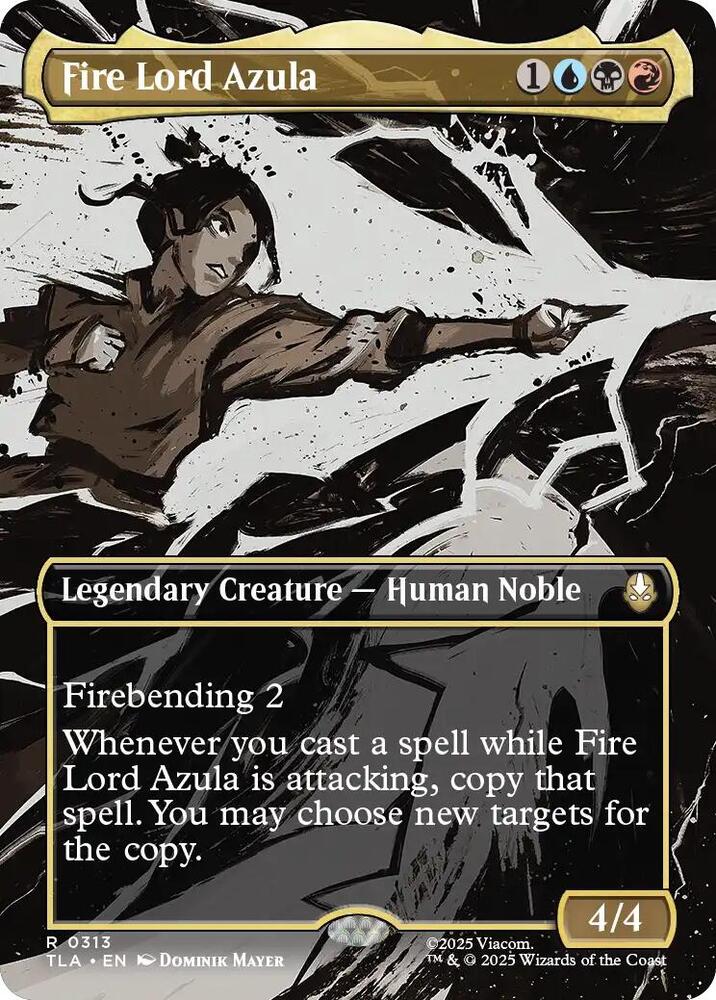 Fire Lord Azula (0313) (Borderless) - 313: Avatar: The Last Airbender