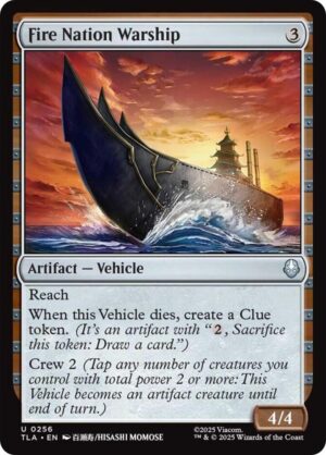 Fire Nation Warship - 256: Avatar: The Last Airbender