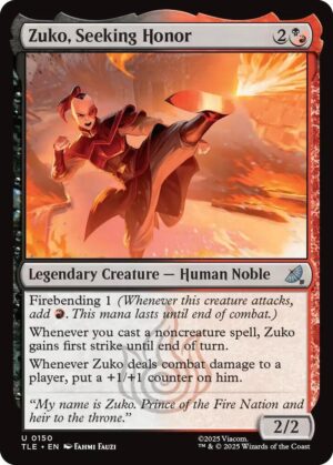 Zuko, Seeking Honor - 150: Avatar: The Last Airbender: Eternal-Legal