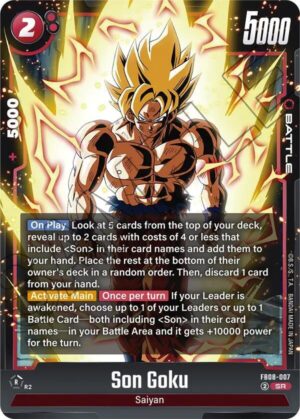 Son Goku - FB08-007 - FB08-007: Saiyan's Pride
