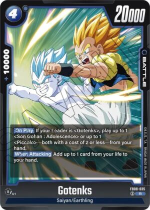 Gotenks - FB08-035: Saiyan's Pride