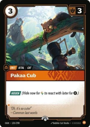 Pakaa Cub - 135/298: Riftbound Organized Play Promotional Cards