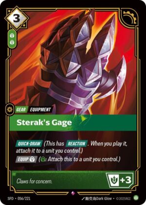 Sterak's Gage - 056/221: Spiritforged