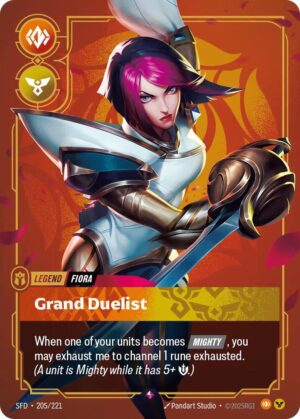 Fiora - Grand Duelist - 205/221: Spiritforged