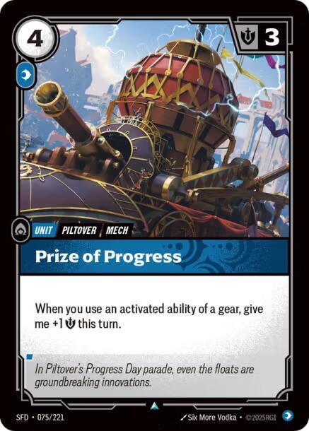 Prize of Progress - 075/221: Spiritforged
