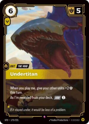 Undertitan - 175/221: Spiritforged