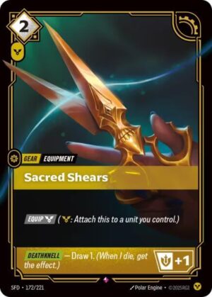 Sacred Shears - 172/221: Spiritforged