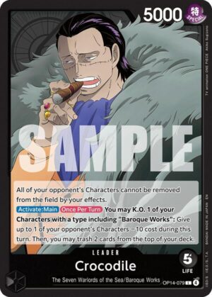 Crocodile - OP14-079 - OP14-079: The Azure Sea's Seven