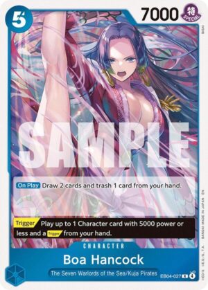 Boa Hancock - EB04-027 - EB04-027: The Azure Sea's Seven
