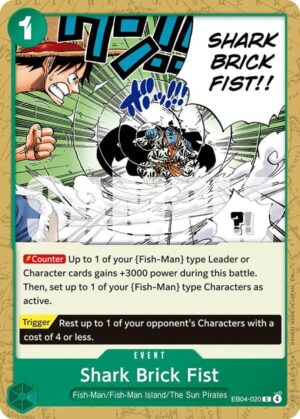 Shark Brick Fist - EB04-020: The Azure Sea's Seven