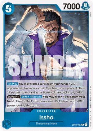 Issho - EB04-022 - EB04-022: The Azure Sea's Seven