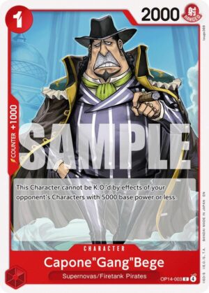 Capone"Gang"Bege - OP14-003: The Azure Sea's Seven