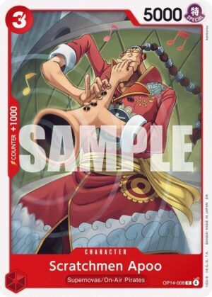 Scratchmen Apoo - OP14-008: The Azure Sea's Seven