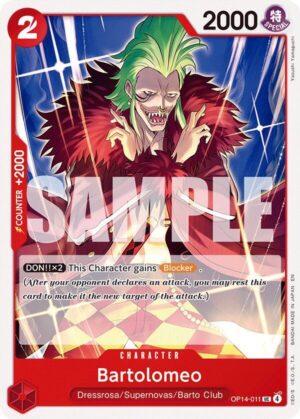 Bartolomeo - OP14-011: The Azure Sea's Seven