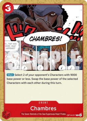 Chambres - OP14-017: The Azure Sea's Seven