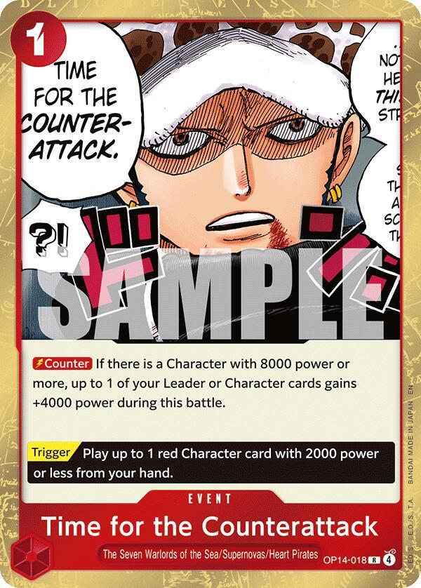 Time for the Counterattack - OP14-018: The Azure Sea's Seven
