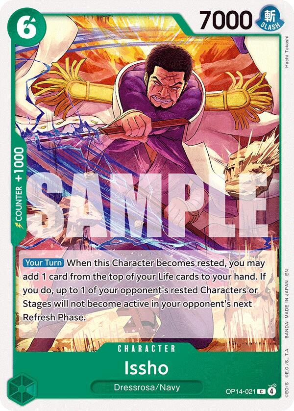 Issho - OP14-021 - OP14-021: The Azure Sea's Seven