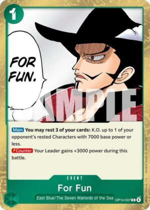 For Fun - OP14-037: The Azure Sea's Seven