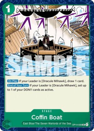 Coffin Boat - OP14-039: The Azure Sea's Seven