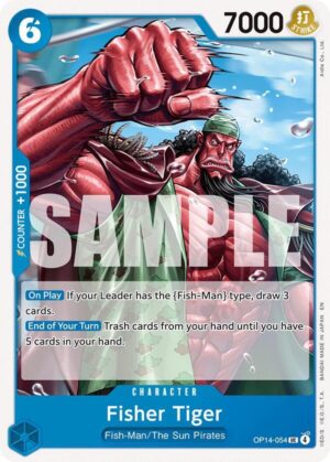 Fisher Tiger - OP14-054: The Azure Sea's Seven