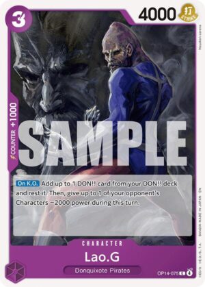 Lao.G - OP14-075: The Azure Sea's Seven