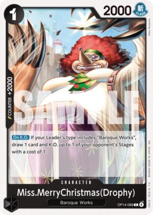 Miss.MerryChristmas(Drophy) - OP14-088: The Azure Sea's Seven