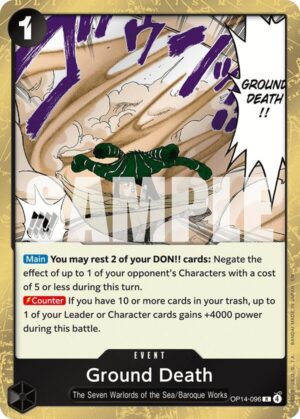 Ground Death - OP14-096: The Azure Sea's Seven