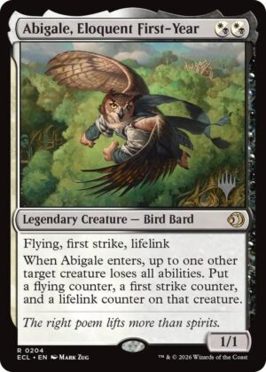 Abigale, Eloquent First-Year - 204: Promo Pack: Lorwyn Eclipsed