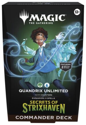 Secrets of Strixhaven Commander Deck - Quandrix Unlimited: Commander: Secrets of Strixhaven