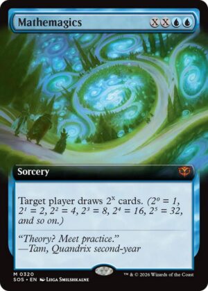 Mathemagics (Extended Art) - 320: Secrets of Strixhaven