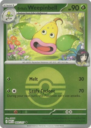 Erika's Weepinbell (Poke Ball) - 005/217: ME: Ascended Heroes