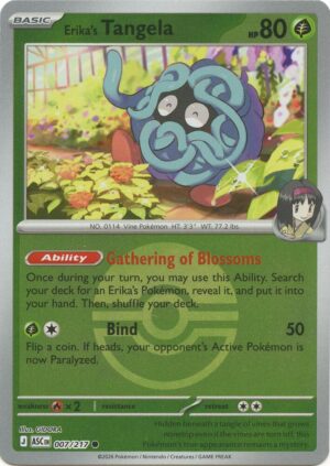 Erika's Tangela - 007/217 (Poke Ball) - 007/217: ME: Ascended Heroes