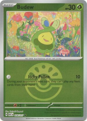 Budew - 016/217 (Friend Ball) - 016/217: ME: Ascended Heroes