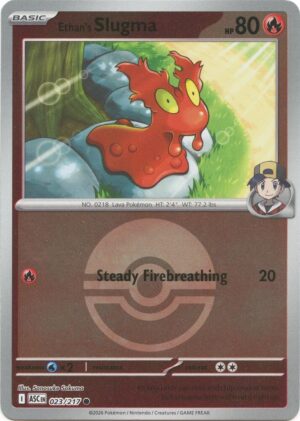 Ethan's Slugma (Poke Ball) - 023/217: ME: Ascended Heroes