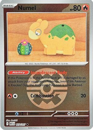 Numel - 027/217 (Quick Ball) - 027/217: ME: Ascended Heroes