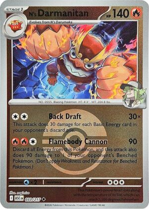N's Darmanitan (Poke Ball) - 033/217: ME: Ascended Heroes