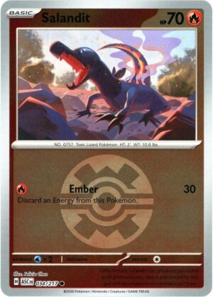 Salandit (Quick Ball) - 034/217: ME: Ascended Heroes