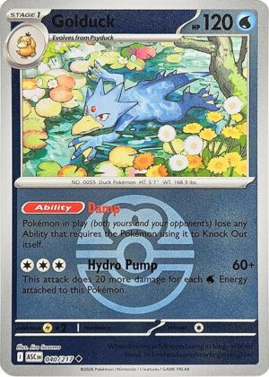 Golduck (Love Ball) - 040/217: ME: Ascended Heroes