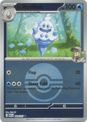 N's Vanillish (Poke Ball) - 050/217: ME: Ascended Heroes
