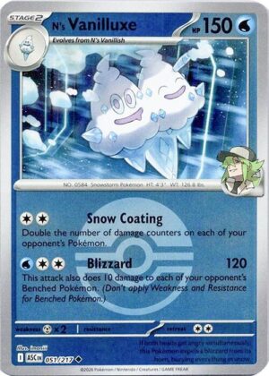 N's Vanilluxe (Poke Ball) - 051/217: ME: Ascended Heroes