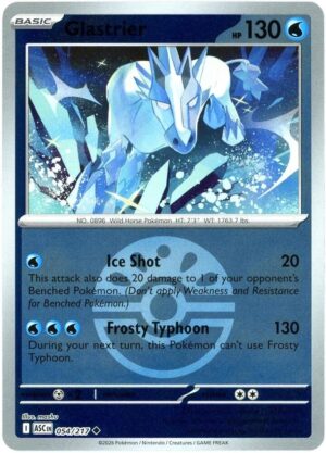 Glastrier (Friend Ball) - 054/217: ME: Ascended Heroes
