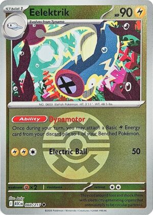 Eelektrik (Quick Ball) - 060/217: ME: Ascended Heroes
