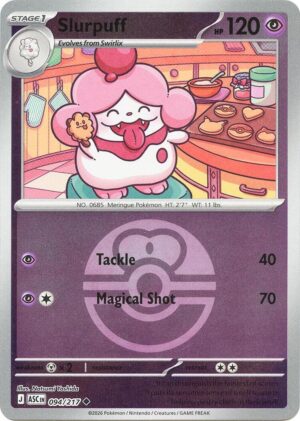 Slurpuff - 094/217 (Love Ball) - 094/217: ME: Ascended Heroes