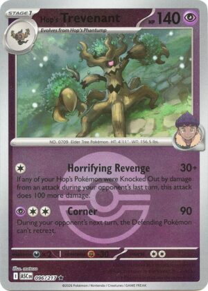 Hop's Trevenant - 096/217 (Poke Ball) - 096/217: ME: Ascended Heroes