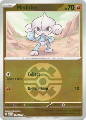 Meditite (Quick Ball) - 103/217: ME: Ascended Heroes