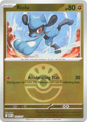 Riolu (Friend Ball) - 112/217: ME: Ascended Heroes