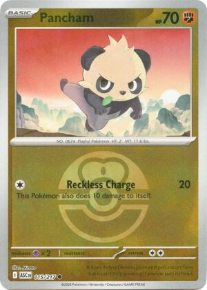 Pancham (Love Ball) - 115/217: ME: Ascended Heroes
